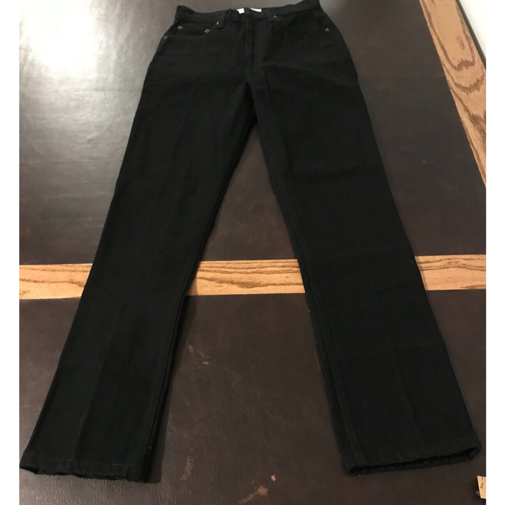 REFORMATION BLACK STEVIE ULTRA HIGH RISE JEANS - SIZE 26 -NEW WITH TAGS